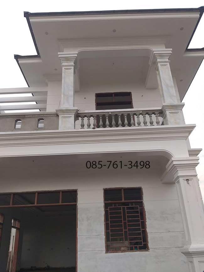 sơn giả đá trắng xám