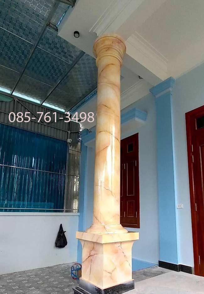 cột tròn giả cẩm thạch đẹp