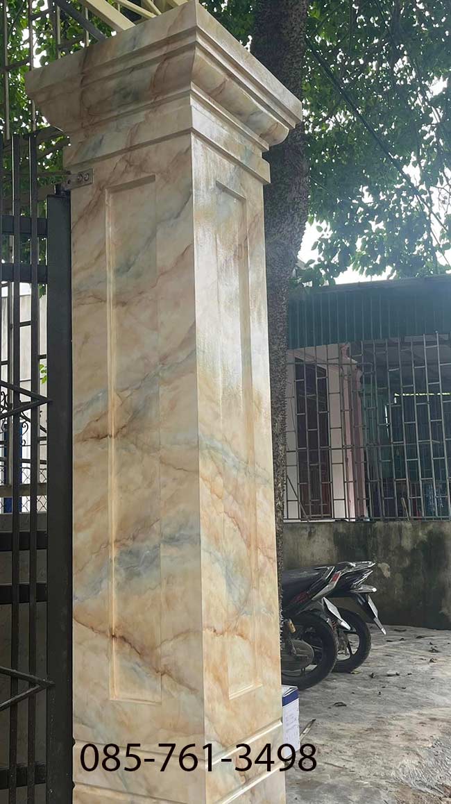 cột vuông giả cẩm thạch