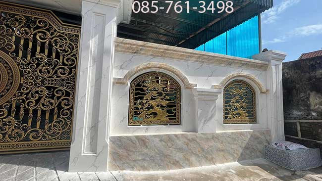 mẫu giả đá trắng xám đẹp
