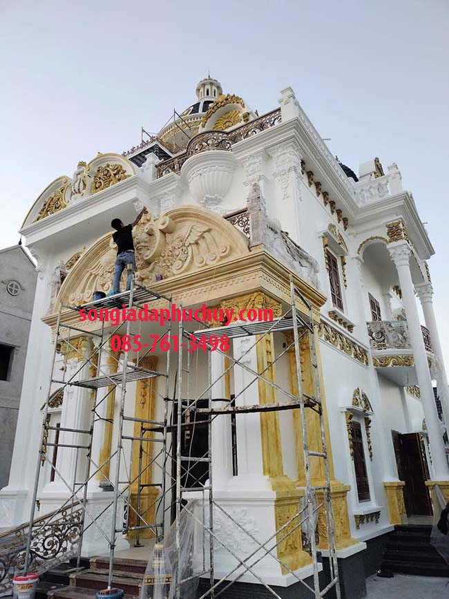 thi công giả đá cẩm thạch
