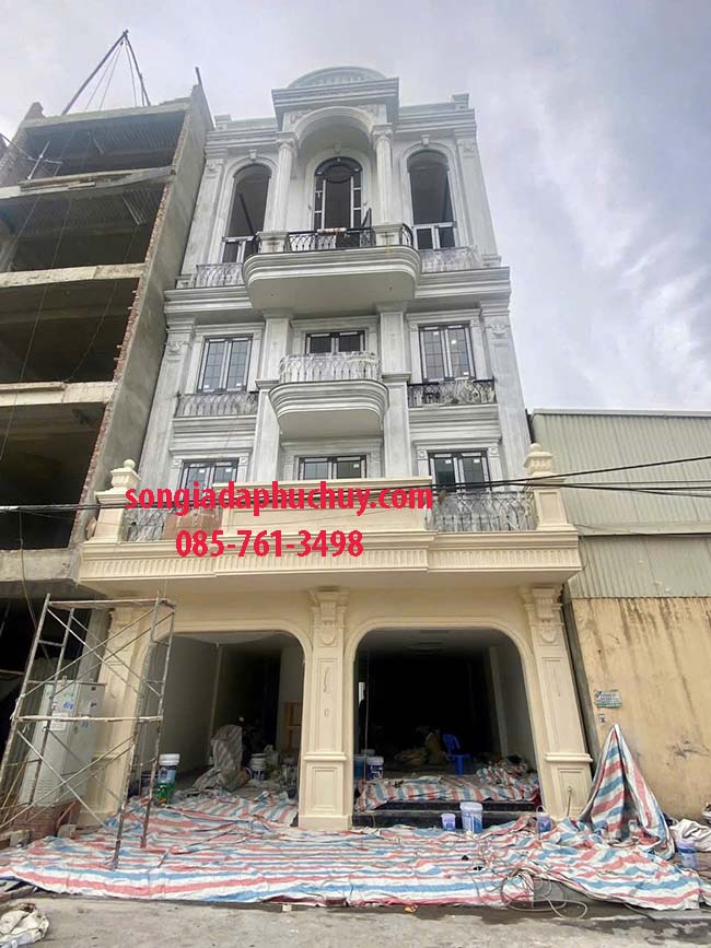 khảo sát thi công sơn giả đá