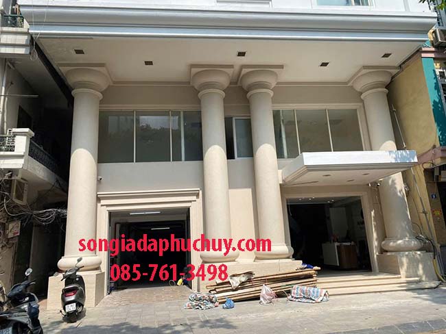 thi công sơn giả đá