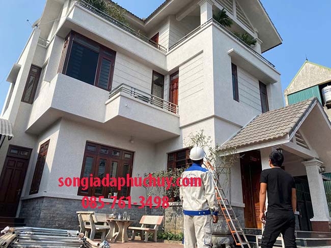 báo giá sơn giả đá tại công trình
