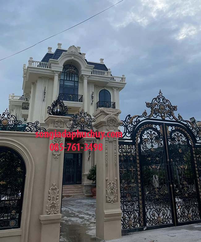 hoàn thiện giả đá cẩm thạch