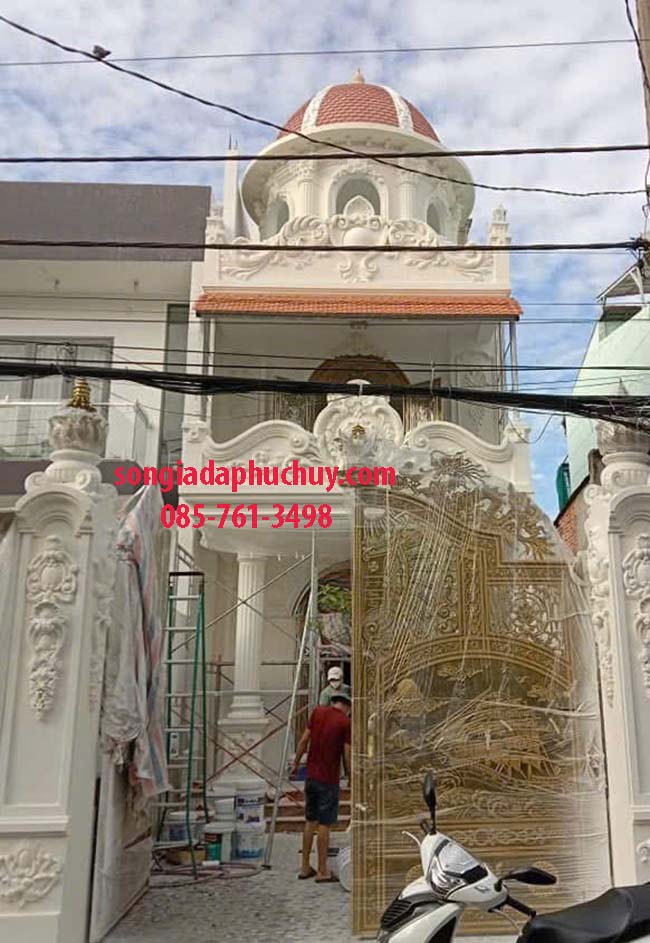 thi công giả đá cẩn thạch