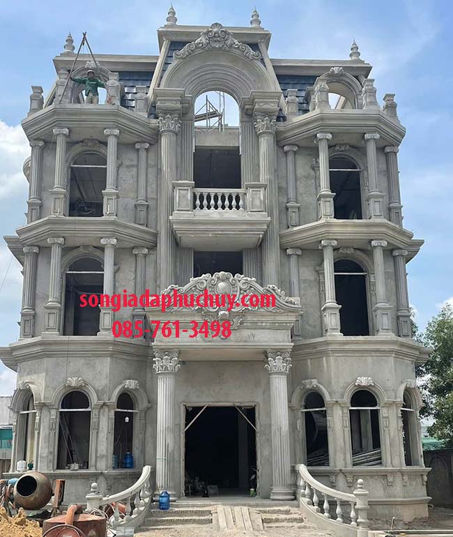 báo giá thi công sơn giả đá