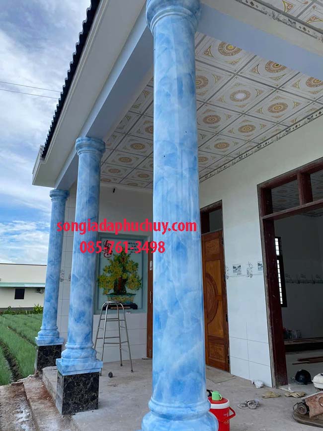 giả đá cẩm thạch xanh ngọc