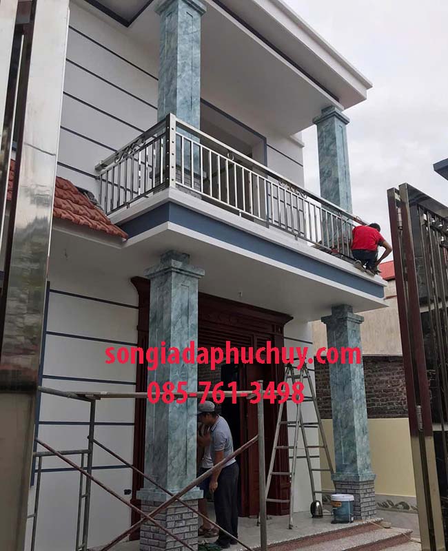 thi công vân đá marble