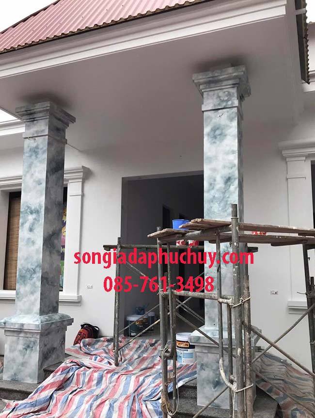 sơn vân giả đá cẩm thạch