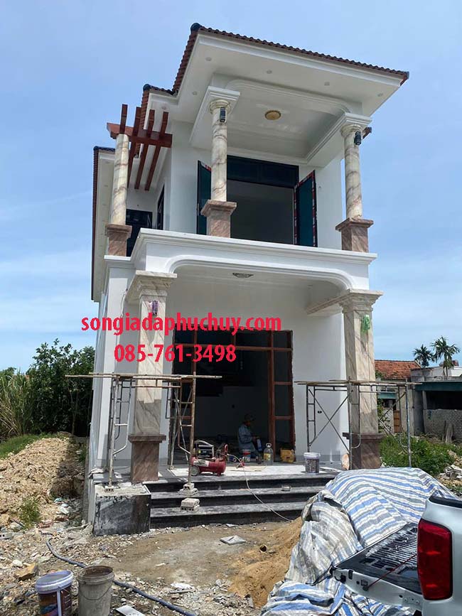cột giả đá cẩm thạch đẹp