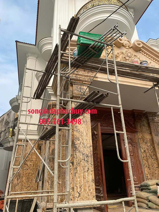 sơn giả đá granite
