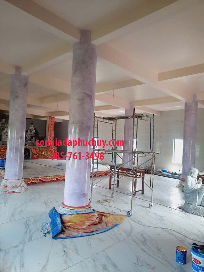 giả đá 3d nội thất