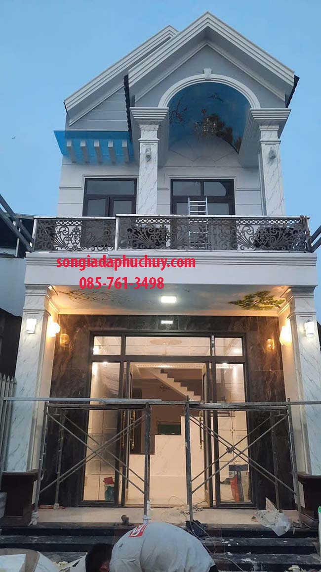 mặt tiền giả đá đẹp