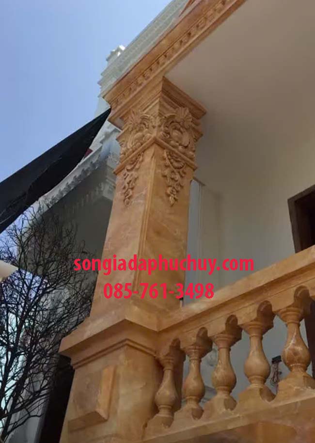 sơn giả đá ngoài trời