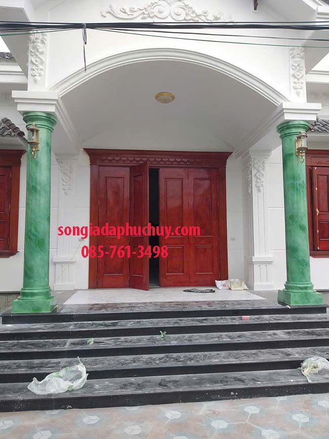sơn giả đá trang trí ngoài trời