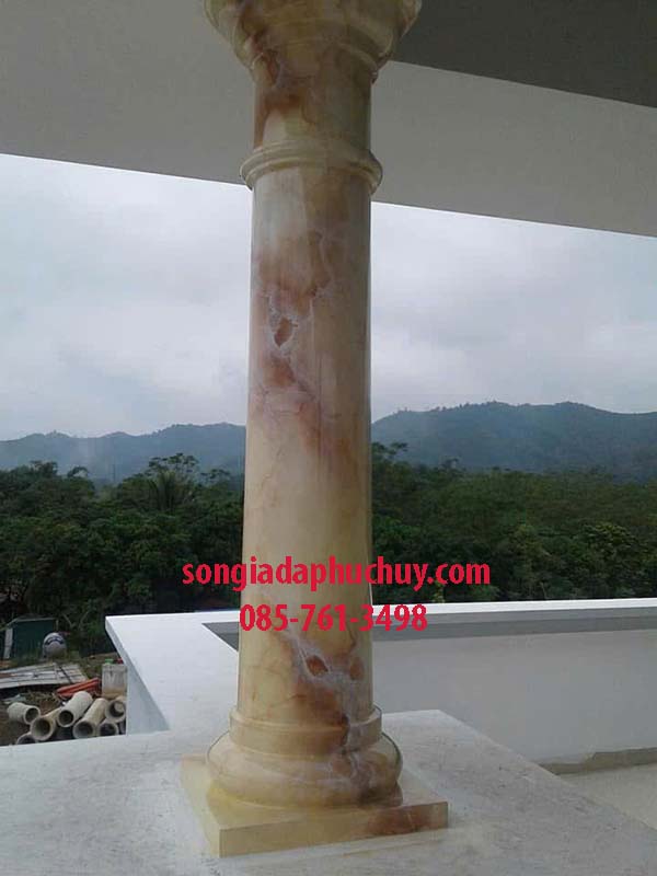 giả đá 3d màu vàng