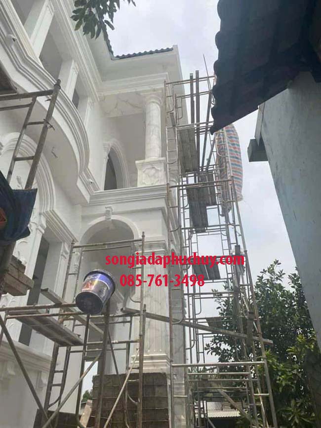 thi công sơn giả đá