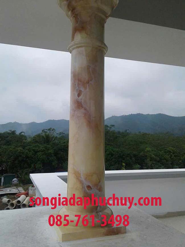 giả đá cẩm thạch màu vàng