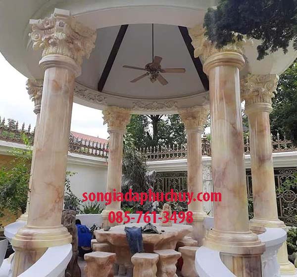 sơn giả đá 3d ngoài trời