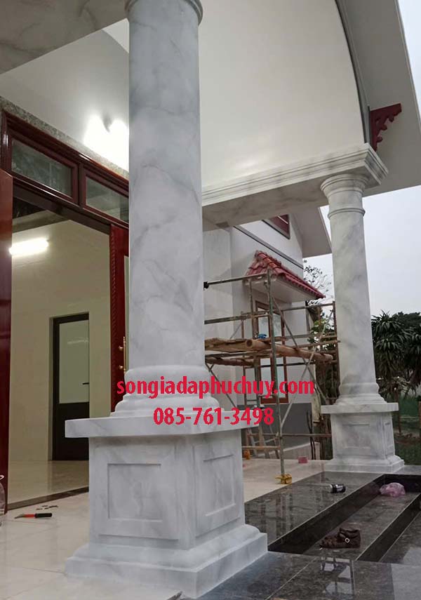cột tròn giả đá cẩm thạch