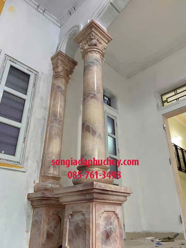 cột trang trí trong nhà