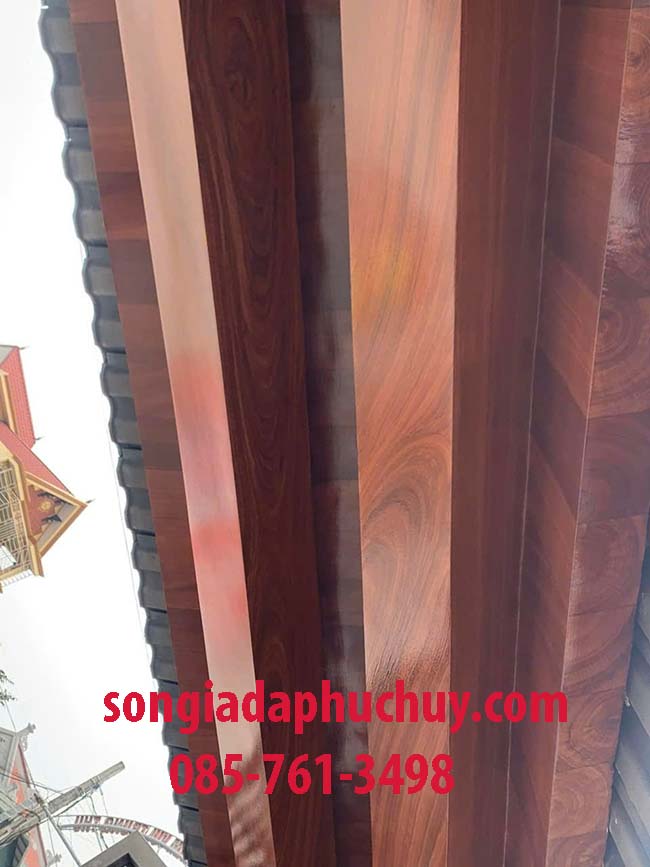 vẽ vân gỗ trang trí