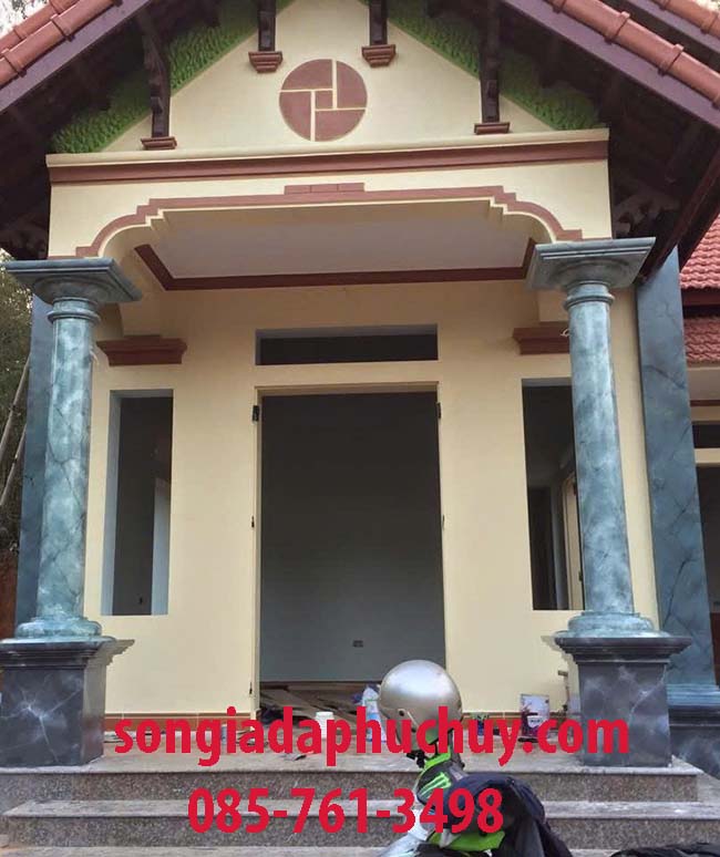sơn giả đá ngoài trời