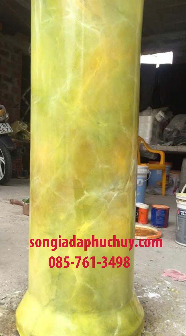 cột giả đá 3d
