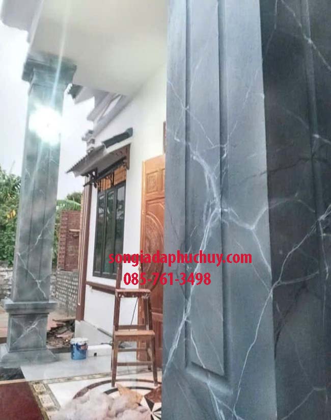 vẽ đá cẩm thạch màu đen