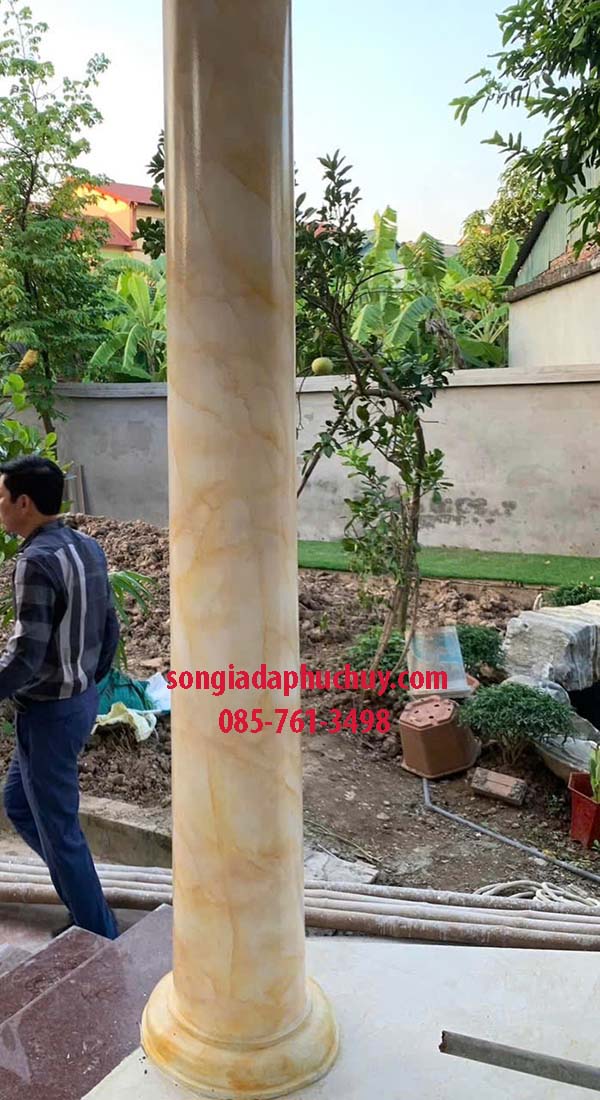 thi công sơn giả đá