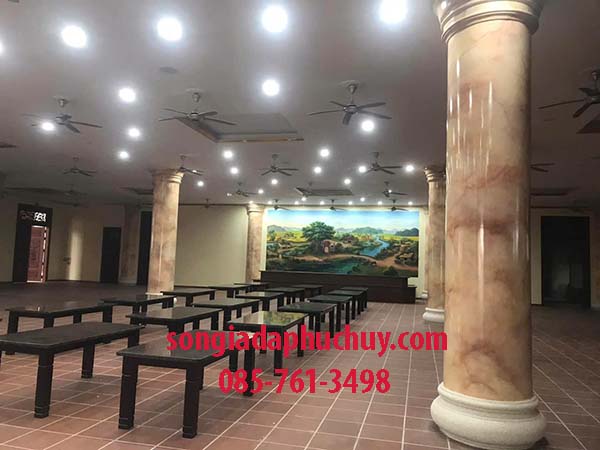 giả đá cẩm thạch nội thất