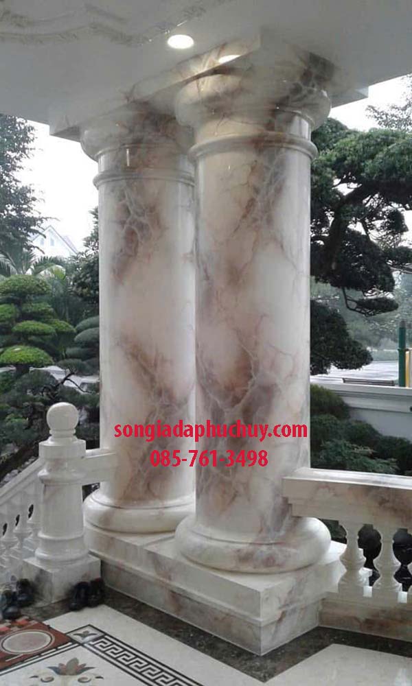 cột giả đá 3d siêu đẹp