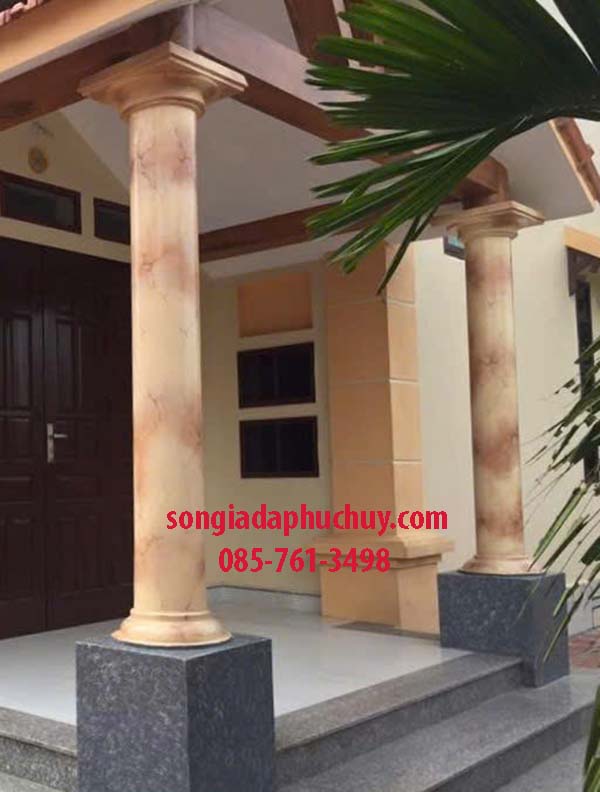 mặt tiền sơn giả đá