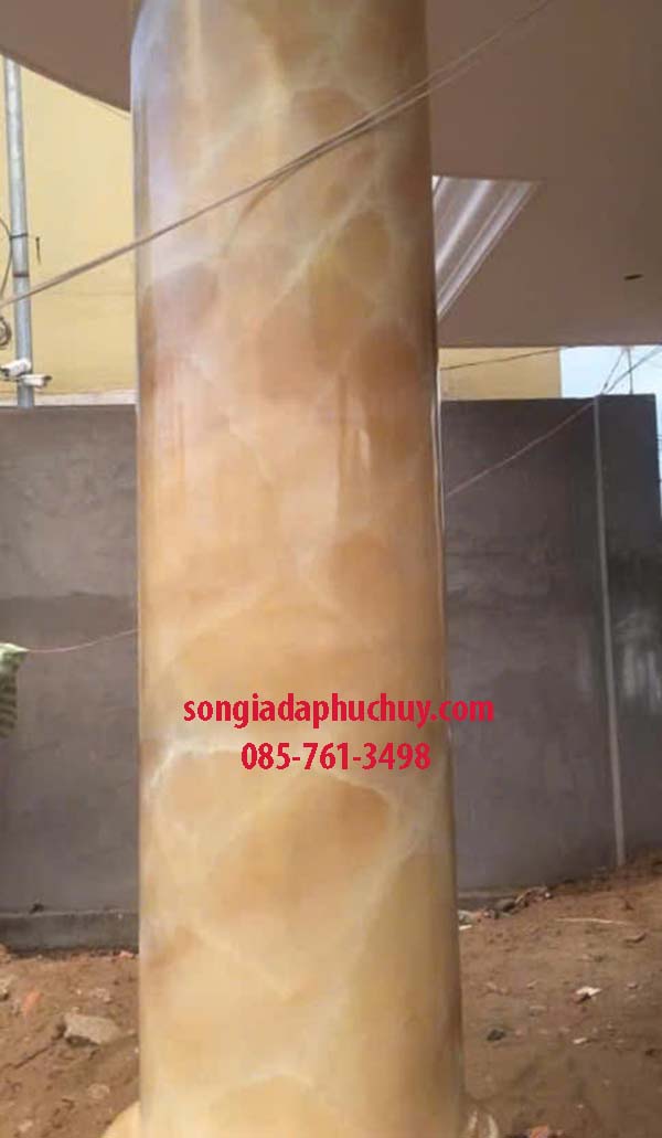 giả đá cẩm thạch màu vàng