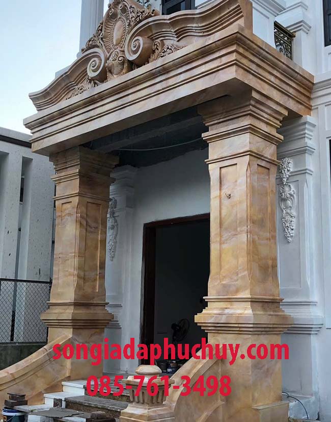 mẫu giả đá mặt tiền đẹp