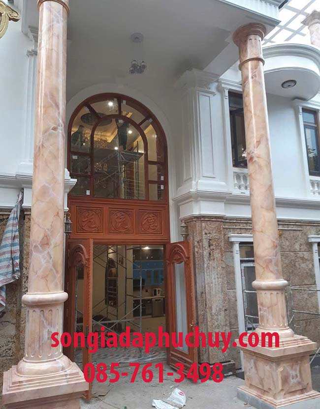 mặt tiền sơn giả đá
