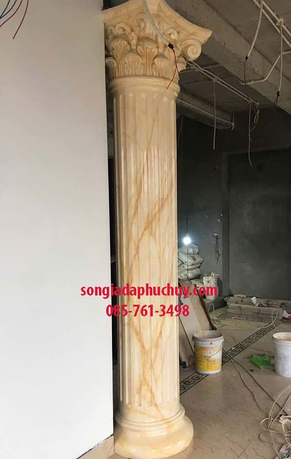 giả đá cẩm thạch màu vàng