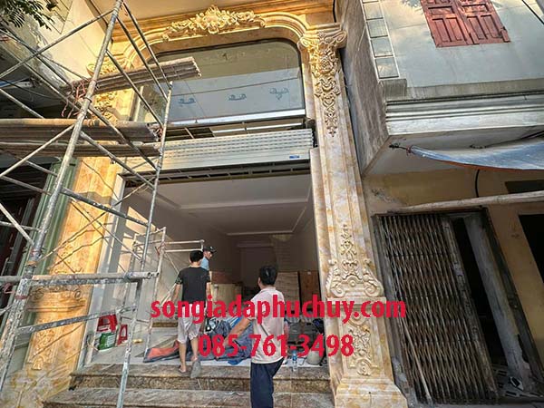 sơn giả đá cẩm thạch