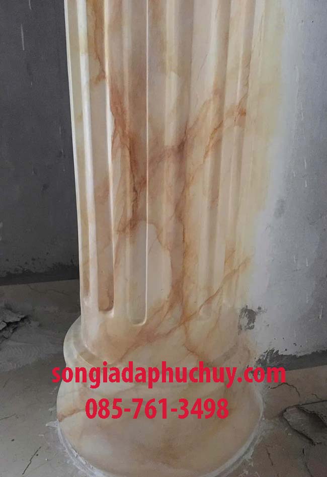 thi công mẫu đá cẩm thạch