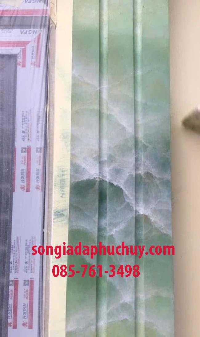 sơn giả đá cẩm thạch xanh