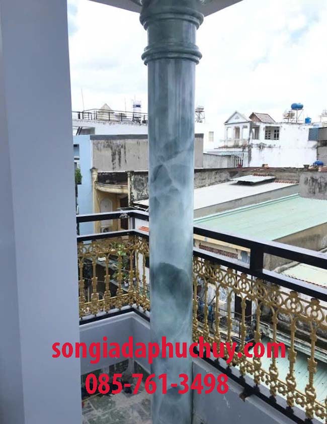 sơn giả đá vân mây