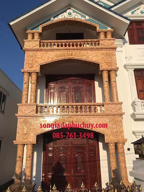 giả đá hoa cương mặt tiền