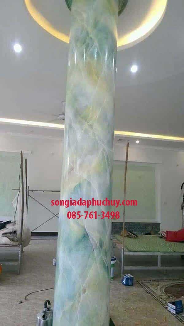 cột sơn giả đá đẹp