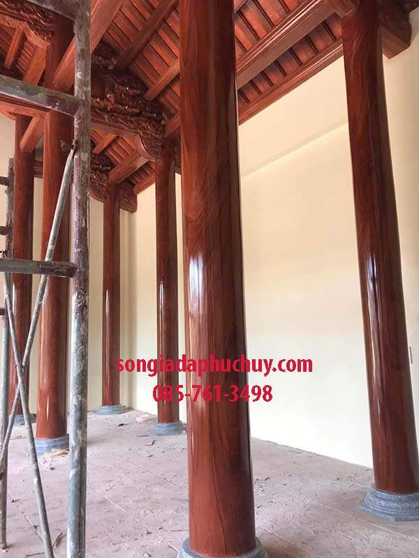 sơn vân gỗ trong nhà