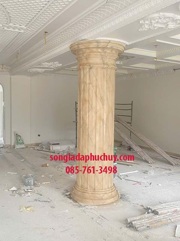 cột tròn giả đá đẹp