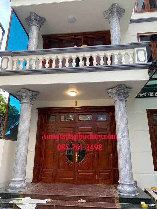 cột hiên sơn giả đá