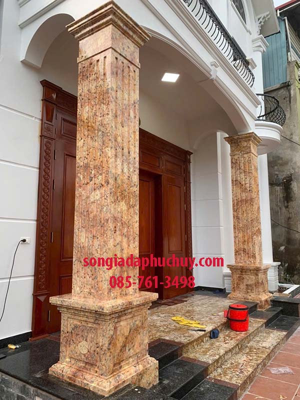 cột giả đá hoa cương