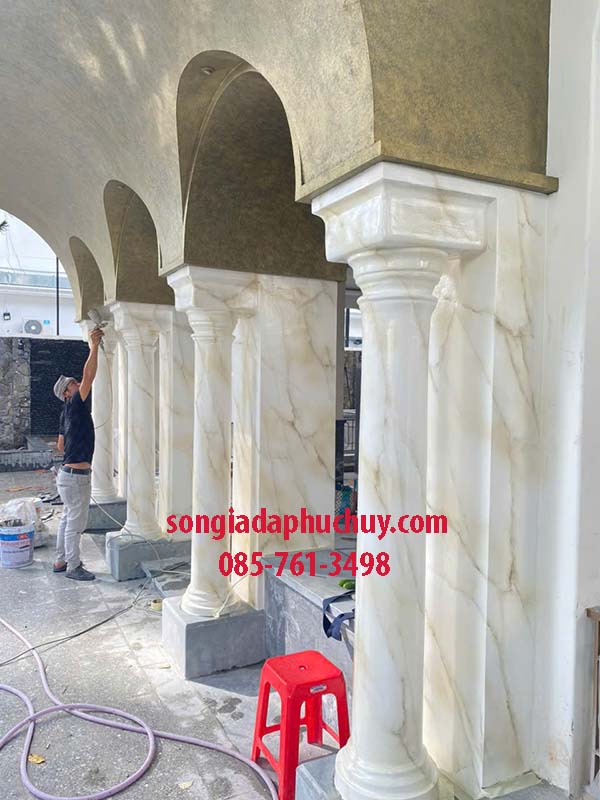 sơn vân đá cẩm thạch