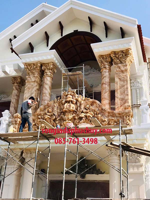 thi công sơn giả đá